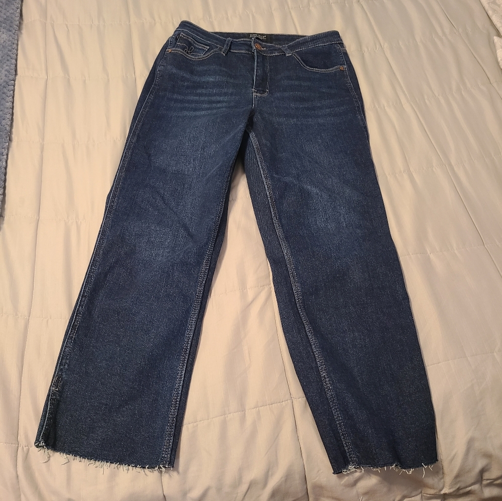 Judy blue cropped straight